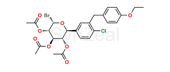 Picture of Sotagliflozin 2-Bromo 3,4,5-triacetate Impurity