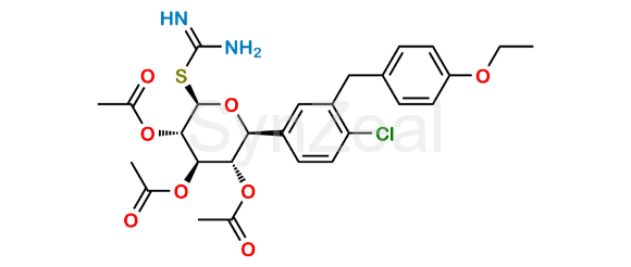 Picture of Sotagliflozin 3,4,5-triacetate Amidine Impurity