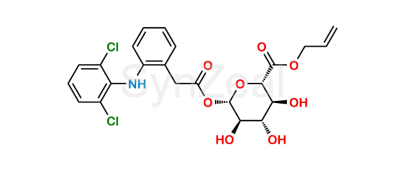 Picture of Diclofenac Acyl-β-D-glucuronide Allyl Ester 