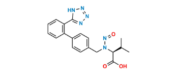 Picture of N-Nitroso Desvaleryl-valsartan  Impurity 1