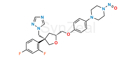 Picture of Posaconazole Nitroso Impurity 5