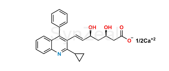 Picture of Pitavastatin Desfluoro Impurity (Calcium Salt)