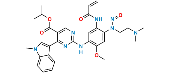 Picture of N-Nitroso Mobocertinib Impurity 1