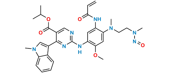 Picture of N-Nitroso Mobocertinib Impurity 4