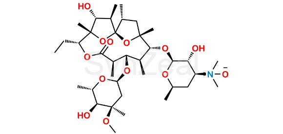 Picture of Erythromycin EP Impurity D N-Oxide