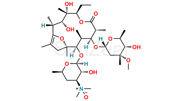 Picture of Erythromycin EP Impurity E N-Oxide