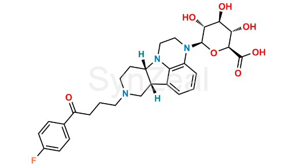 Picture of N-Desmethyl Lumateperone N-Glucuronide