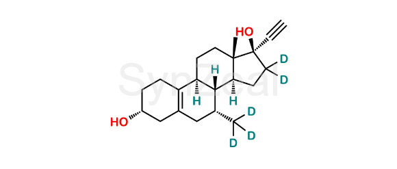 Picture of 3α-Hydroxy Tibolone-D5