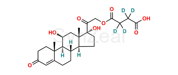 Picture of Hydrocortisone Hemisuccinate D4