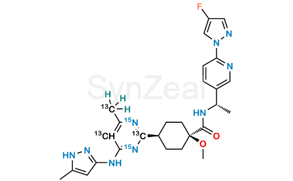 Picture of Pralsetinib-13C3-15N2