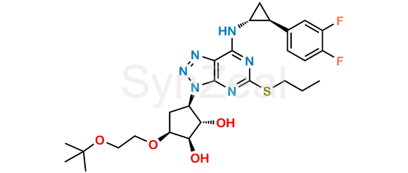 Picture of O-Tert-Butyl Ticagrelor Impurity 