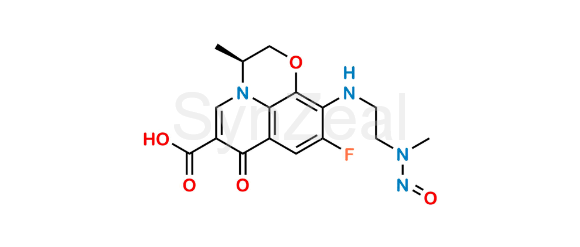 Picture of N-Nitroso Levofloxacin EP Impurity G (Possibility 2)