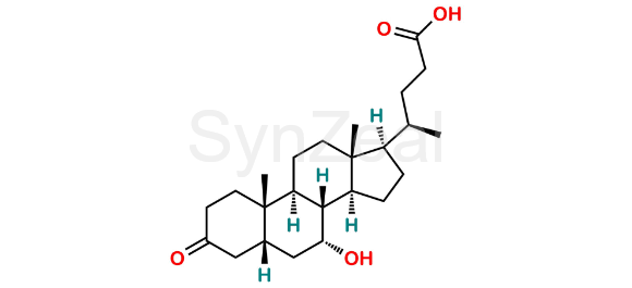 Picture of 3-Oxo Chenodeoxycholic acid