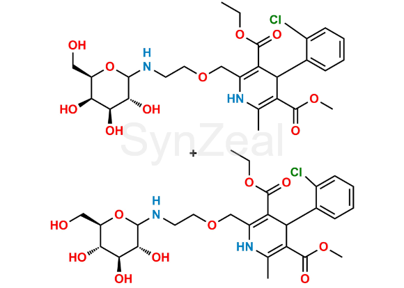 Picture of Amlodipine Glucose + Galactose adduct