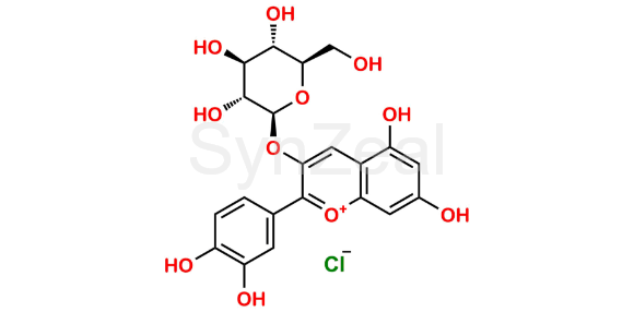 Picture of Cyanidin-3-O-Glucoside Chloride  (USP)