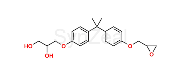 Picture of Bisphenol A (2,3-dihydroxypropyl) Glycidyl Ether