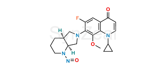 Picture of N-Nitroso Moxifloxacin Decarboxy Analog