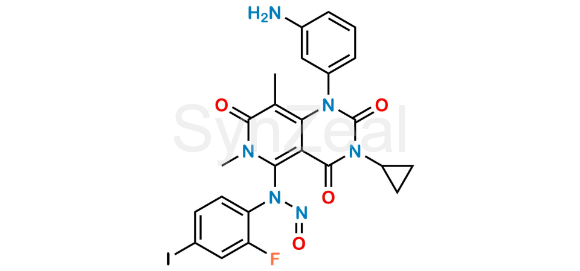 Picture of N-Nitroso Desacetyl Trametinib