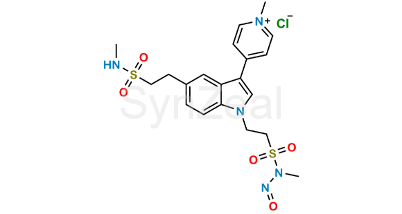 Picture of N-Nitroso-N-Sulfamoylethyl Naratriptan Pyridinium