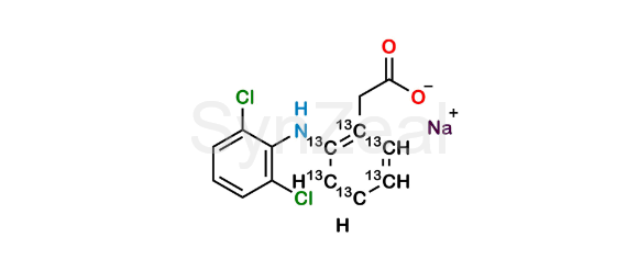 Picture of Diclofenac 13C6-Sodium Salt