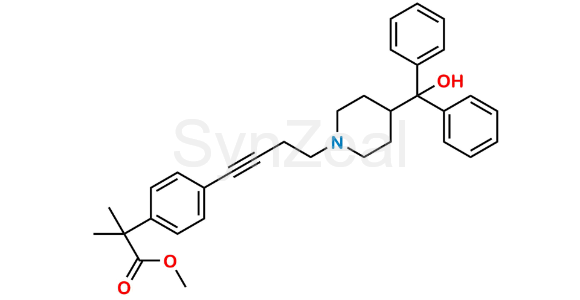 Picture of 1-Dehydroxy-1-Dehyro-Fexofenadine Methyl Ester