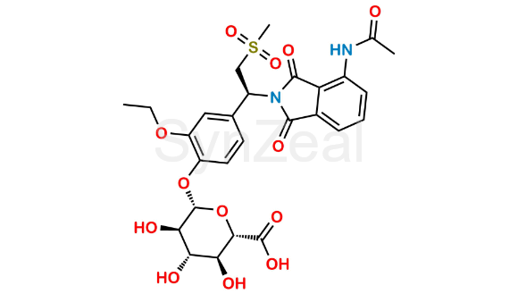 Picture of O-Desmethyl Apremilast Glucuronide