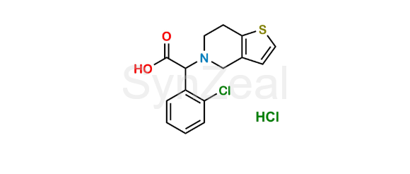 Picture of rac-Clopidogrel Carboxylic Acid Hydrochloride