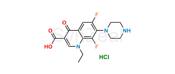 Picture of 8-Fluoro Norfloxacin (HCl salt)