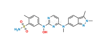 Picture of Pazopanib Hydroxy Impurity