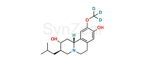 Picture of 9-Desmethyl α-dihydro tetrabenazine D3