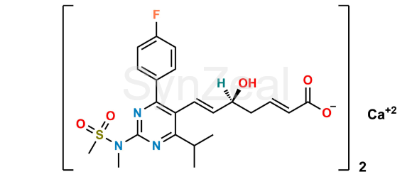 Picture of Rosuvastatin EP Impurity N (Calcium salt)