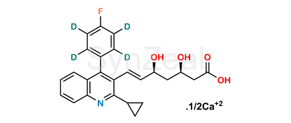 Picture of Pitavastatin D4 Calcium Salt