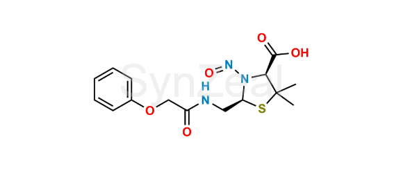 Picture of Phenoxymethylpenicillin N- nitroso EP Impurity F
