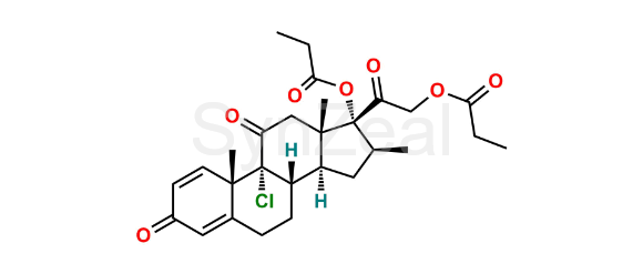 Picture of 11- keto Beclometasone Dipropionate