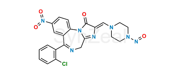 Picture of N-Nitroso N-Desmethyl Loprazolam