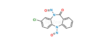 Picture of N-Nitroso Clozapine EP Impurity A (possibility 2)