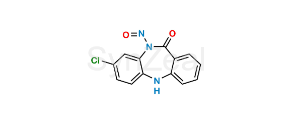 Picture of N-Nitroso Clozapine EP Impurity A (possibility 3)