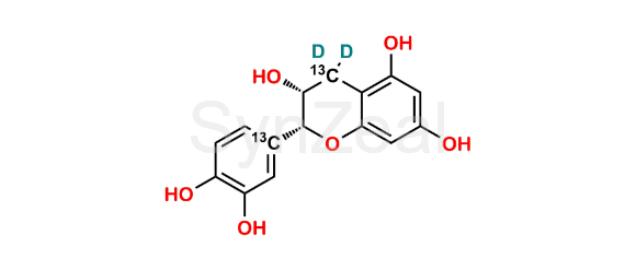 Picture of (-)-Epicatechin-13C2D2