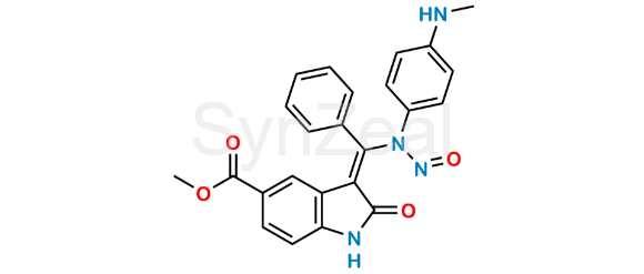 Picture of Nintedanib N-Methyl Aniline Nitroso Impurity