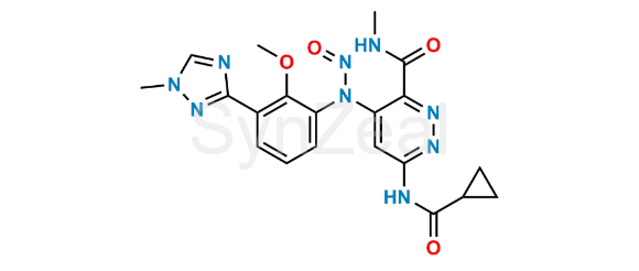 Picture of Deucravacitinib Nitroso Impurity 1