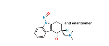 Picture of N-Nitroso N-Desmethyl Ondansetron EP Impurity A (Possibility-2)