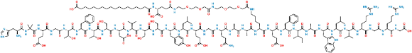 Picture of Aspartimide Semaglutide Impurity