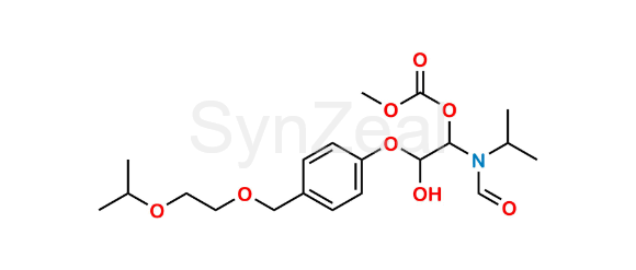 Picture of N-Formyl Bisoprolol Methyl Carbonate Impurity