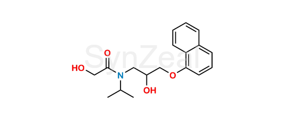 Picture of N-2-hydroxyacetyl propranolol