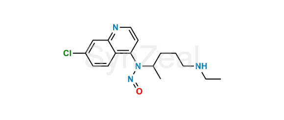 Picture of N-Nitroso Hydroxychloroquine EP Impurity D (Possibility 2)