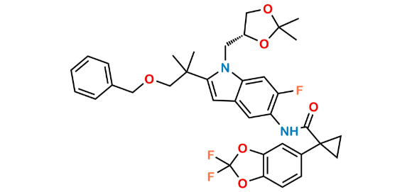 Picture of Acetonide O-Benzyl Tezacaftor