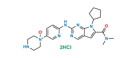 Picture of Ribociclib N-Oxide Impurity 2 (Dihydrochloride salt)