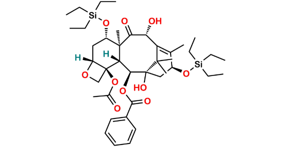 Picture of 7,13-Bis-O-(triethylsilyl)-10-deacetyl Baccatin III