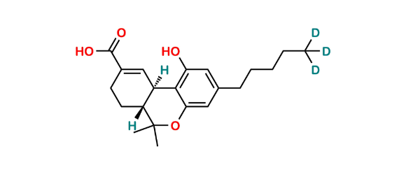 Picture of (±)-11-nor-9-Carboxy-Δ9-THC-D3